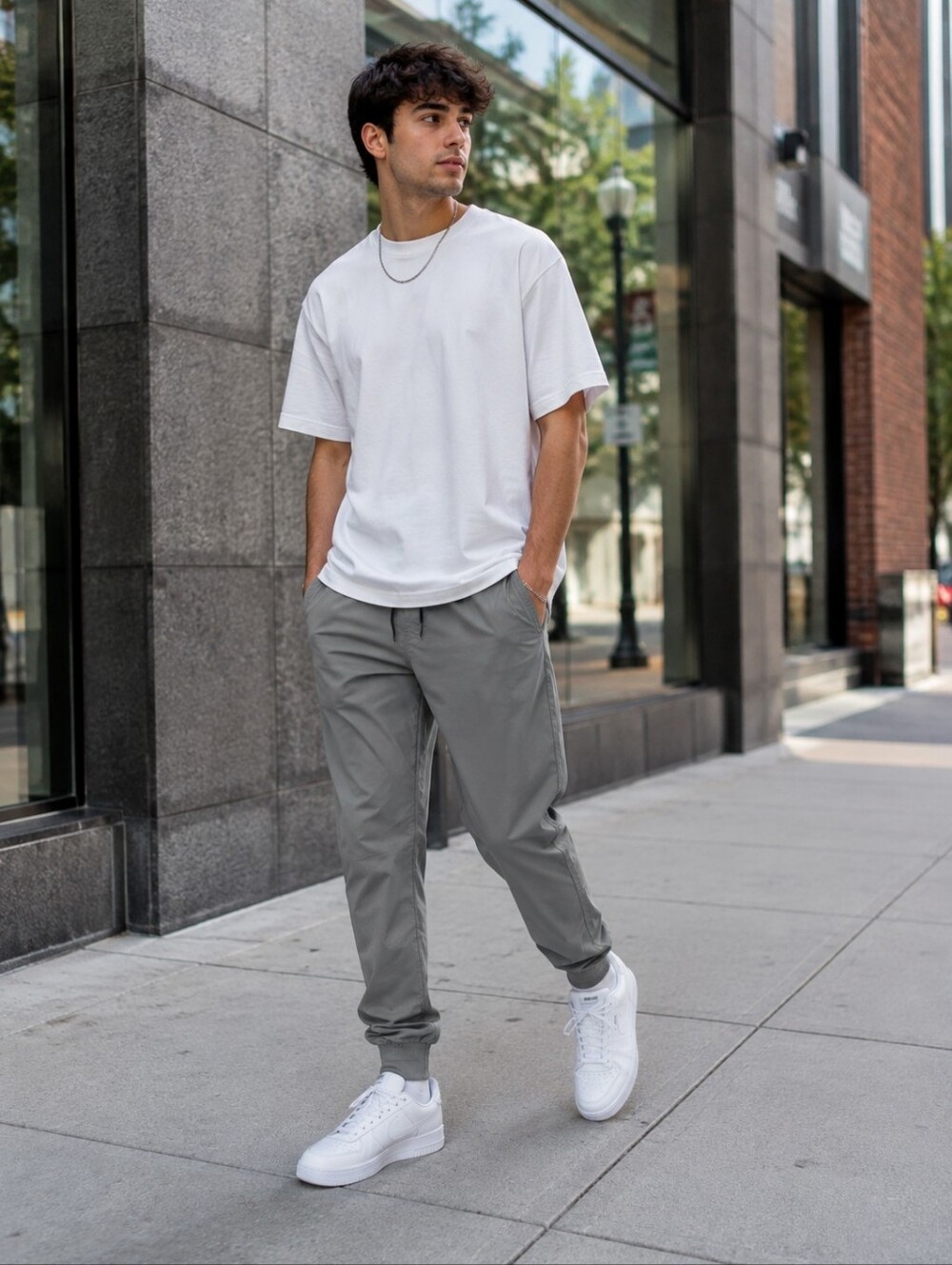 Southpole Standard Issue Lightweight Tech-style Joggers in Gray Utility Men's L